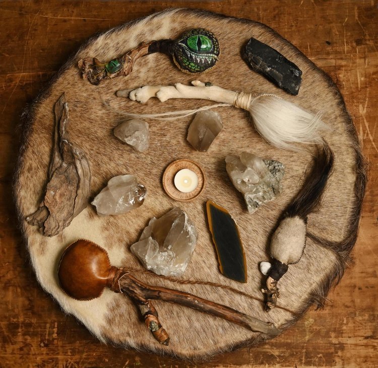 Shamanic drum journey in the red rocks of Sedona