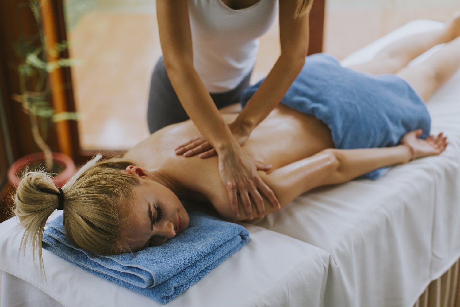 Deep tissue and therapeutic massage treatment at a Sedona spa